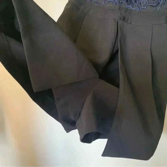 NWT Adelyn Rae lace navy black romper - Picture 4 of 6